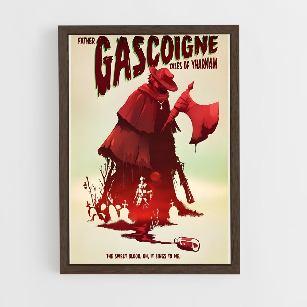 Poster Gascoigne's Echo – affiche Bloodborne (vue 5)